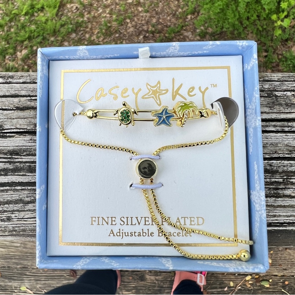Adjustable Charm Bracelet by Casey Key